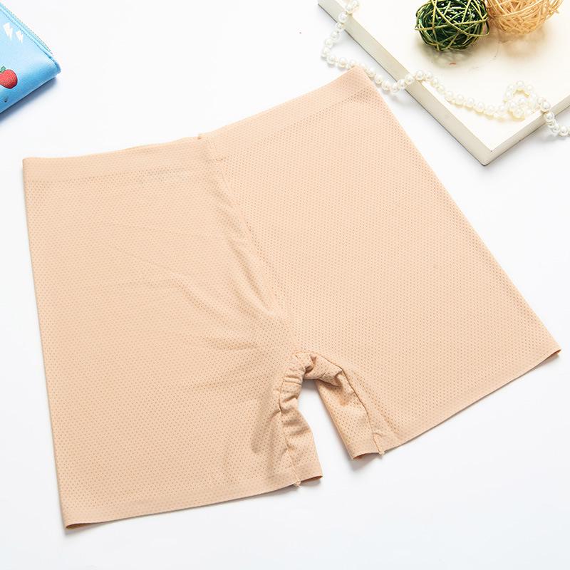 Seamless Women s Safety Pants - Summer Ice Silk Anti-Exposure, Breathable Three-Quarter Length One Size