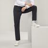 SEVEN Men's Wool Blend Business Casual Slim-Fit Straight-Leg Pants