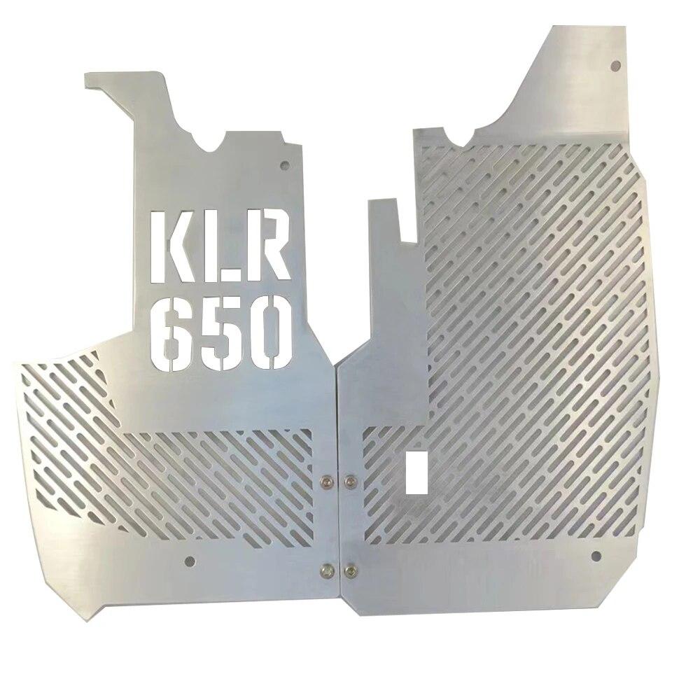 Motorcycle Accessories Radiator Grille Guard Cover Protector For Kawasaki KLR650 KLR 650 klr650 2022 2023 water tank guard