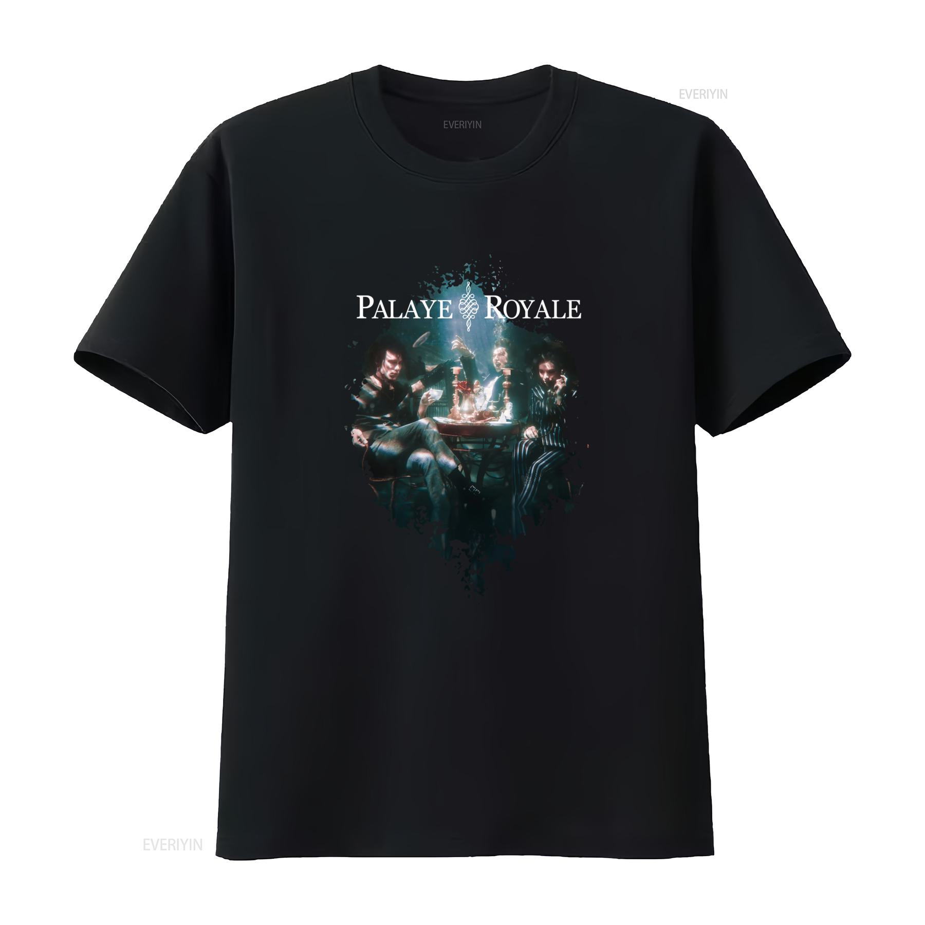 

Palaye Royale Boom Boom Room T Shirt New Official Band Merch vintage Washed Slightly Stretched Breathable Unisex streetwear 4XL