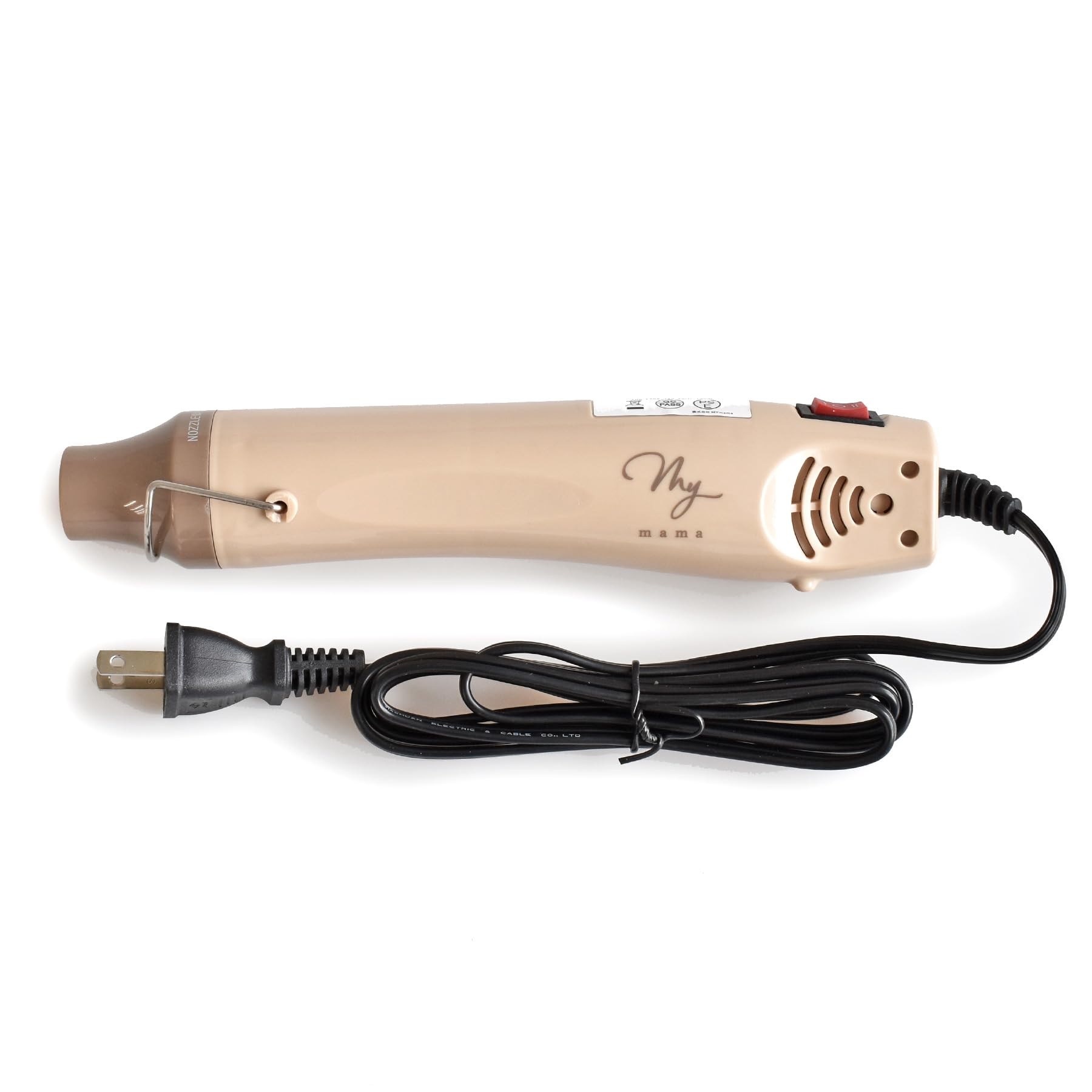 

MYmama Embossed Heater Switching Heat Gun Small Bubble Blowout for Resin 2-Stage (Original Color)