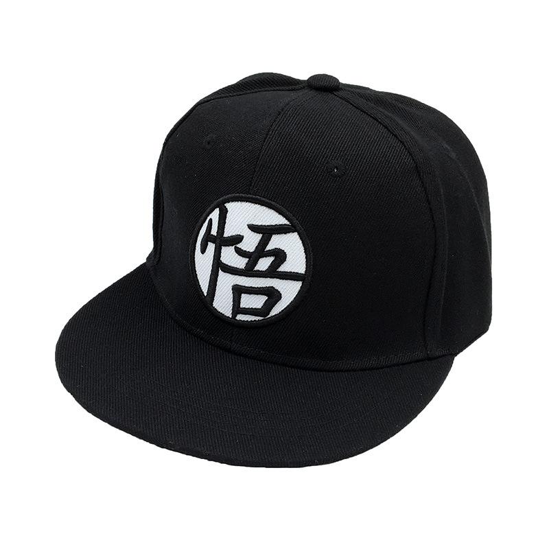 Classic flat hat, animation splicing color hat, seven dragon balls, Sun Wukong, turtle hip-hop, baseball cap