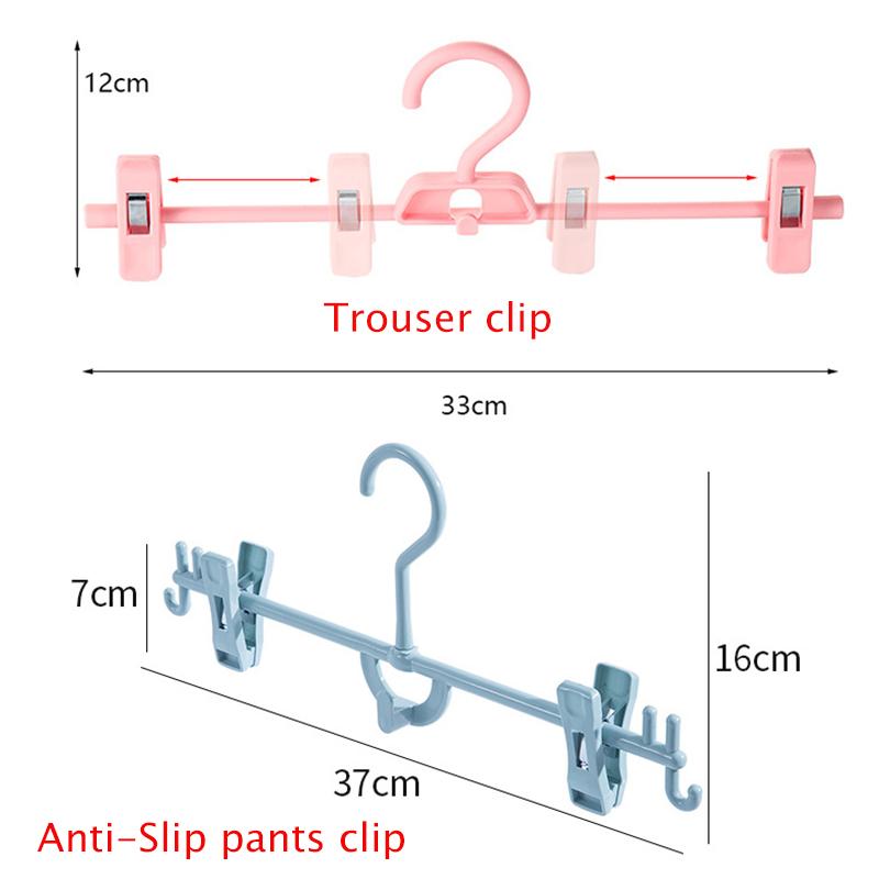 Home Living Hosen Rock Hosen Home Storage Kleidung Mode Wäscheständer mit Clips Tudung Antiskid nützliche Kleidung Lagerung Kleiderbügel einzigartig