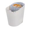 Desk Mini Trash Can Wet Dry Divided Classification Trash Can for Office School Home