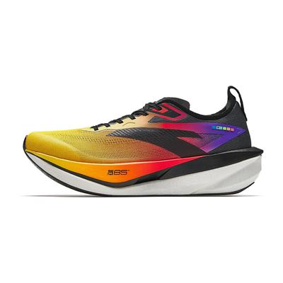 Scarpe da Corsa Uomo con Piastra in Carbonio e Rimbalzo Elevato Nero Arcobaleno Fluorescente 112625556-4