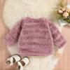 Fur-Trimmed Thickened Toddler Girl's Coat Winter Warm Outerwear