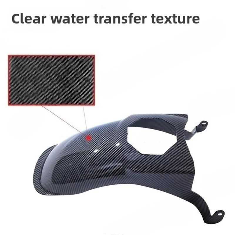 Water Transfer Printing Front Guard Mudguard For 2025 NMAX155 Motorcycle With ABS Materials And Sun Resistant Coating