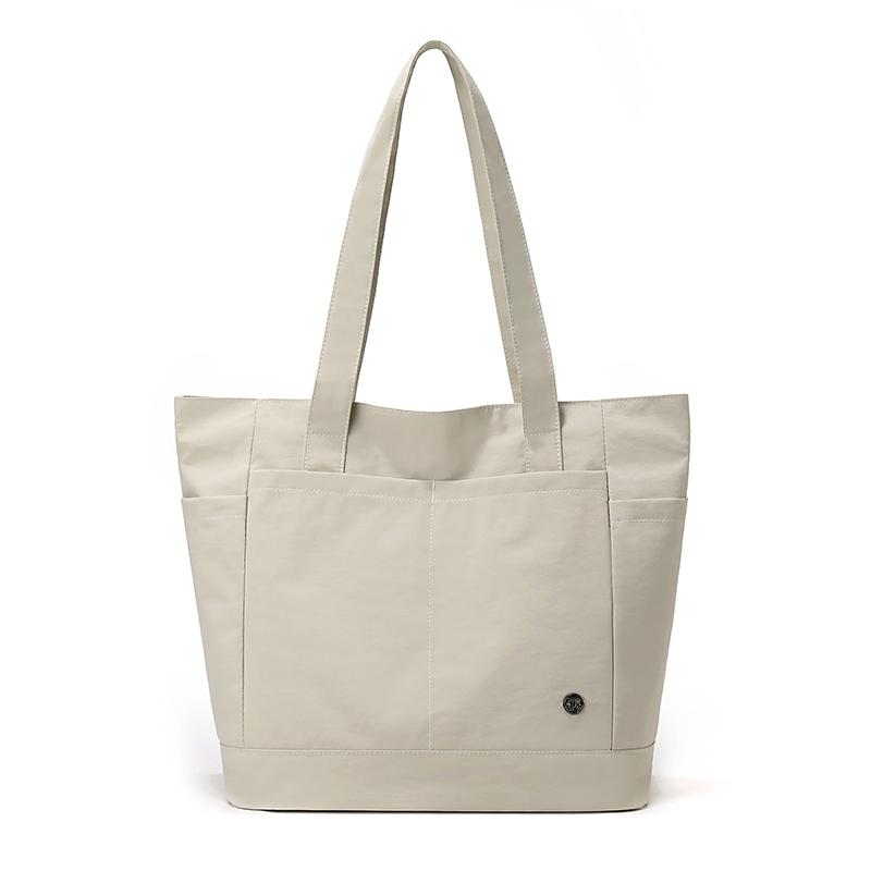 Nylon Bag Women's Large Capacity Tote Bag Student Class Shoulder Bag