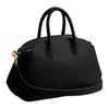 Coach Empire Carryall 26 Logo Zip Closure Leather Crossbody Shoulder Tote Bag Medium Women Tote Bag Black CU066-B4BK