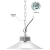 Luz Industrial LED NuFeng de Alta Potência 350W