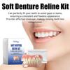 Denture Kit Upper Lower Veneers Perfect Denture Orthodontic Fake Tooth