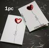 1pc Cards Valentines Day Gift Love Postcard Wedding Invitation Greeting Cards Anniversary for Her Valentines Day Gift Card