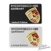 Car Styling 3D Aluminum Sticker Emblem Badge Decal Decoration For Porsche Cayenne Panamera Macan 718 911 918 944 Taycan Boxster IJCDF1