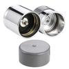 SDTC Tech Trailer Wheel Bearing Protector Sets 1.98 Inch Stainless Steel Bearing Protectors With Bearing Dust Cover Caps For Trailer Boat (Grey And