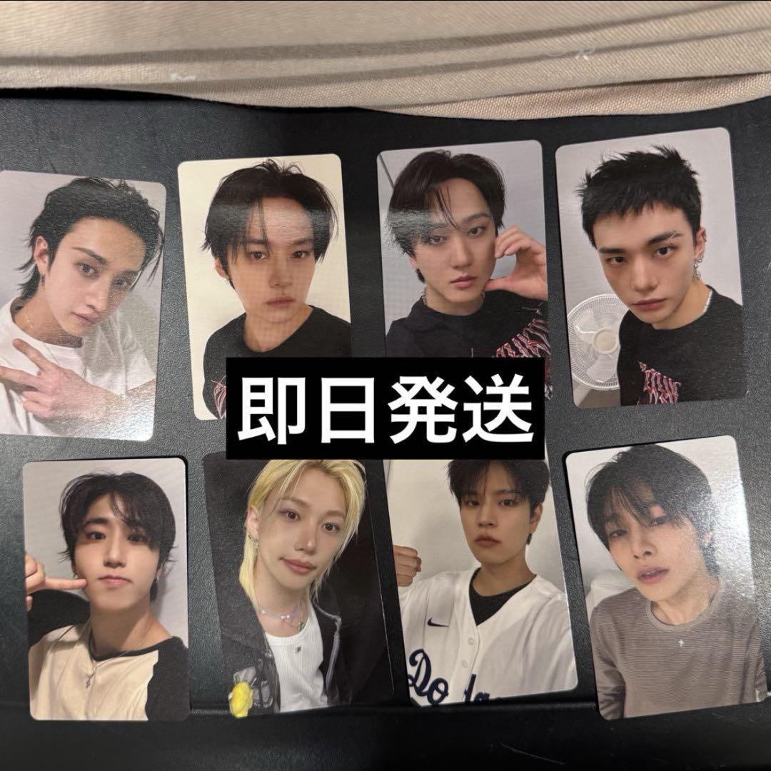 

[USED] Stray Kids Karma HMV Bonus A Trading Card Set of 8