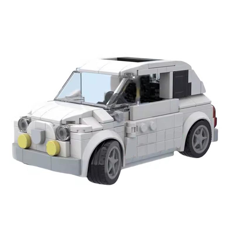 MOC Technical Car Ideas Abarths Fiated 595 and 695 Abarth Biposto Speed Vehicles Sets Building Blcoks Kid Toys Christmas Gift