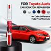 Autolack Reparaturstift Für Toyota Auris Lackreparaturstift Ausbesserungsstift Kratzerentferner DIY Autozubehör Schwarz Weiß
