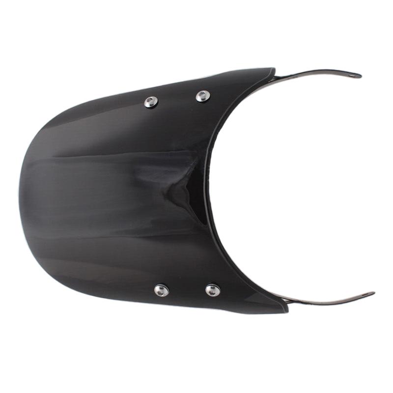 Motorcycle Black Windshield Wind Deflector Windscreen Fairing For Royal Enfield Classic 500