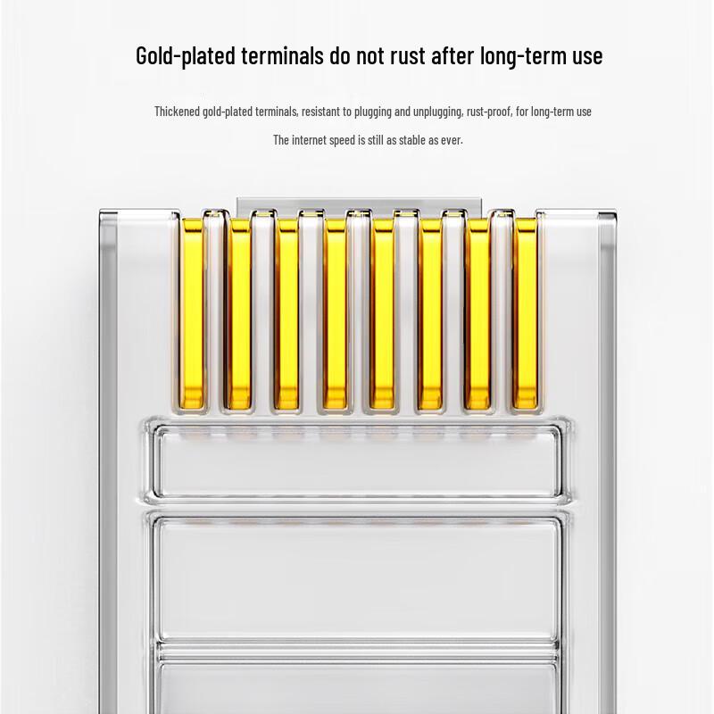BIAZE Cat 5e Gigabit RJ45 Ethernet Connectors