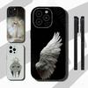 Artistic Style of Angels iPhone Case For 17,16,15,14,13,12,11 Pro,Max,Plus,X,XS,XR,SE,Mini Back Protector Cover