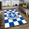 1pc Football Team Design Area Rug - Non-Slip, Soft & Cozy Floor Mat for Living Room, Bedroom, Office - Indoor/Outdoor Decorative Carpet