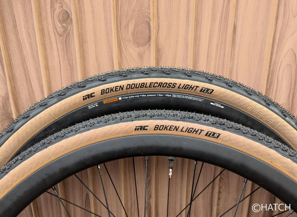IRC bicycle tire BOKEN DOUBLECROSS LIGHT TUBELESS READY 700×42C tongue