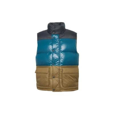 Down Quilted Vest Asia Sizing 'Olive Metallic Green' Men's 10017093-A01