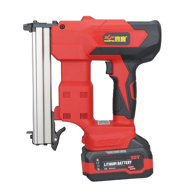 Gaobao Rechargeable Brushless Lithium Battery 1022J Brad Nailer - Electric Nail Gun for Woodworking and Furniture