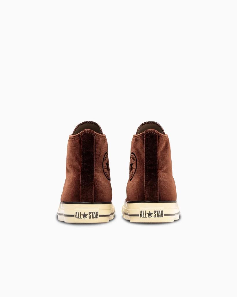 31316290 Converse All Star Aged Velvet Hi Brown Black (Men's)