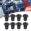 50Pcs Countersunk Cross Screws DIN 965 Black Galvanized Machine Screw Assortment KitM3x5