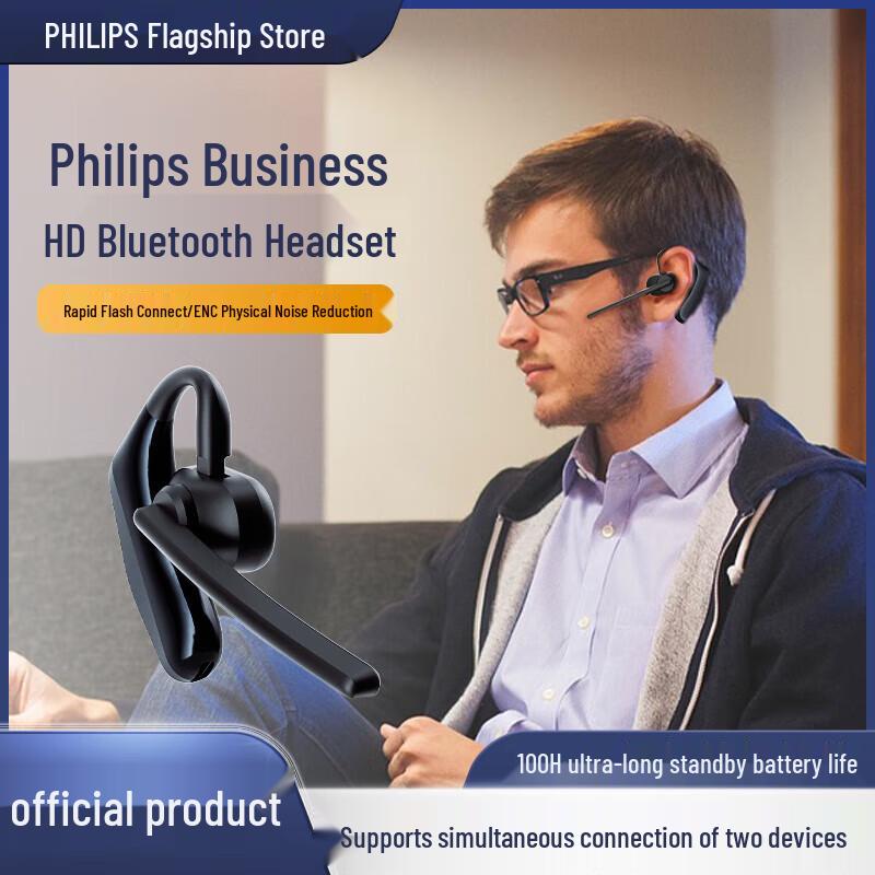 Philips Open-Ear Bluetooth Ear-hook Headset