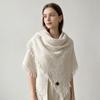 Windproof Knitted Scarf Wool Tassels Scarves Elegant Large Wraps  Women
