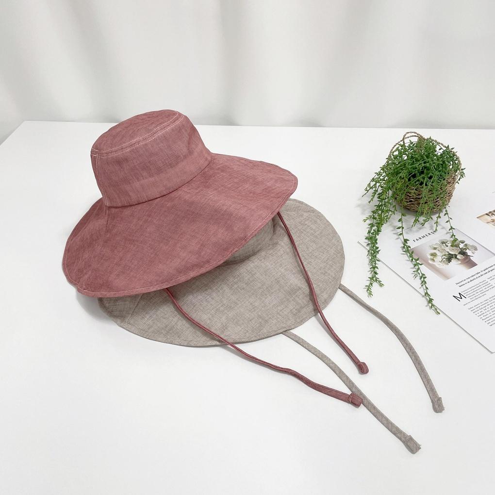 Women's and Men's Daily Wide Big Brim Bucket Hat