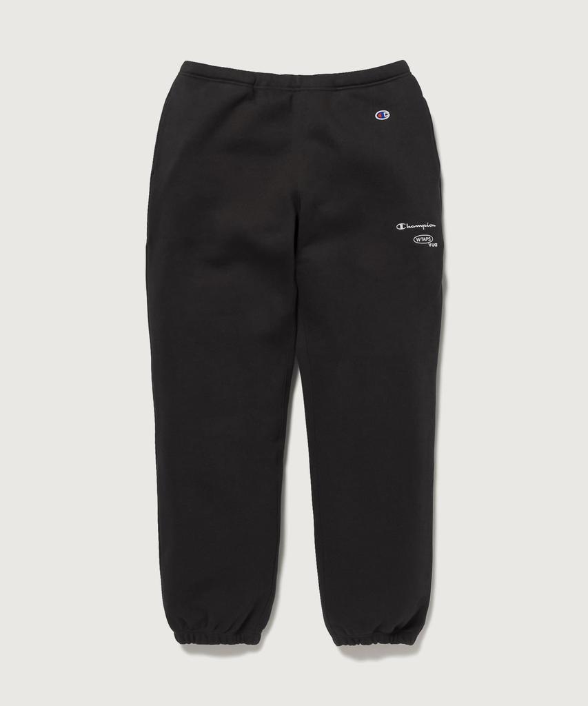 CHAMPION X Doubletaps Terry Fleece Sweatpants Off Black