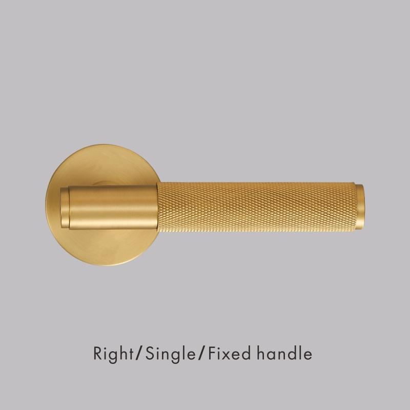 Dooroom Mässing Räfflad Dold Dörrlås Set Vardagsrum Badrum Osynlig Tumvridning Matt Svart Borstad Mässing Öppna Vid Nödfall