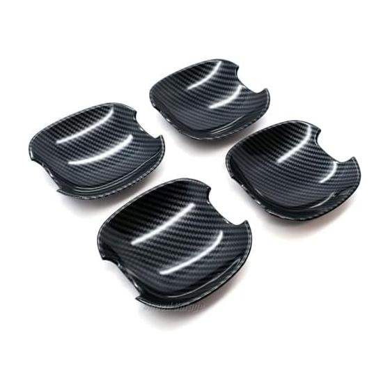 Speed Garage MITSUBISHI DELICA MINI Exclusive Door Knob Handle Protector Cover Garnish Carbon Pattern for MITSUBISHI DELICA MINI Dress Up Custom
