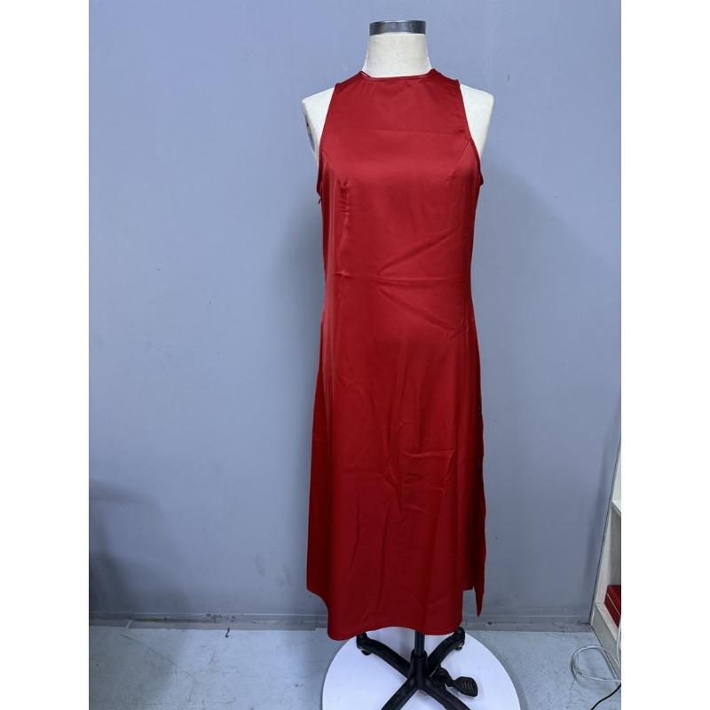 Women's Summer Fashion New Sleeveless Slit Long Dress