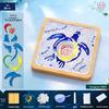 Mosaic Coaster DIY Kit: Creative Handmade Collage Art Set