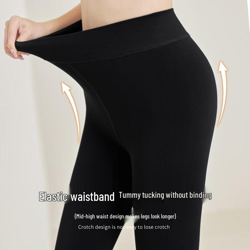 LANGSHA Women's Warm Fleece-Lined Leggings