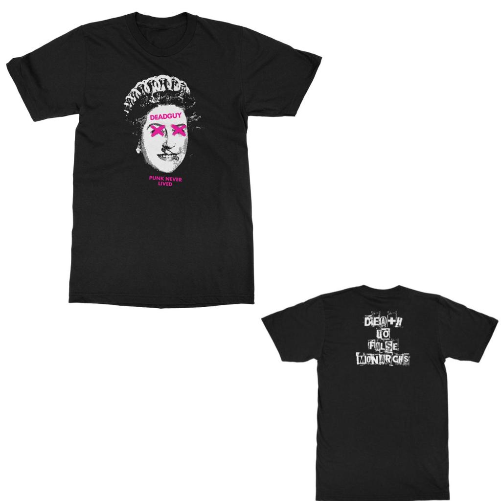 Pop Deadguy Band Graphic Cotton Tshirt Unisex Summer Short Sleeve Fashion Brand Tee Luxury Casual Vintage Retro Top