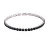 Light Luxury 4mm Zircon Tennis Bracelet for Men and Women - European & American Fashion