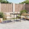 VidaXL 3-Piece Garden Dining Set with Cushions, Patio Table and Chair, Patio Furniture, Outdoor Furniture, 3213624