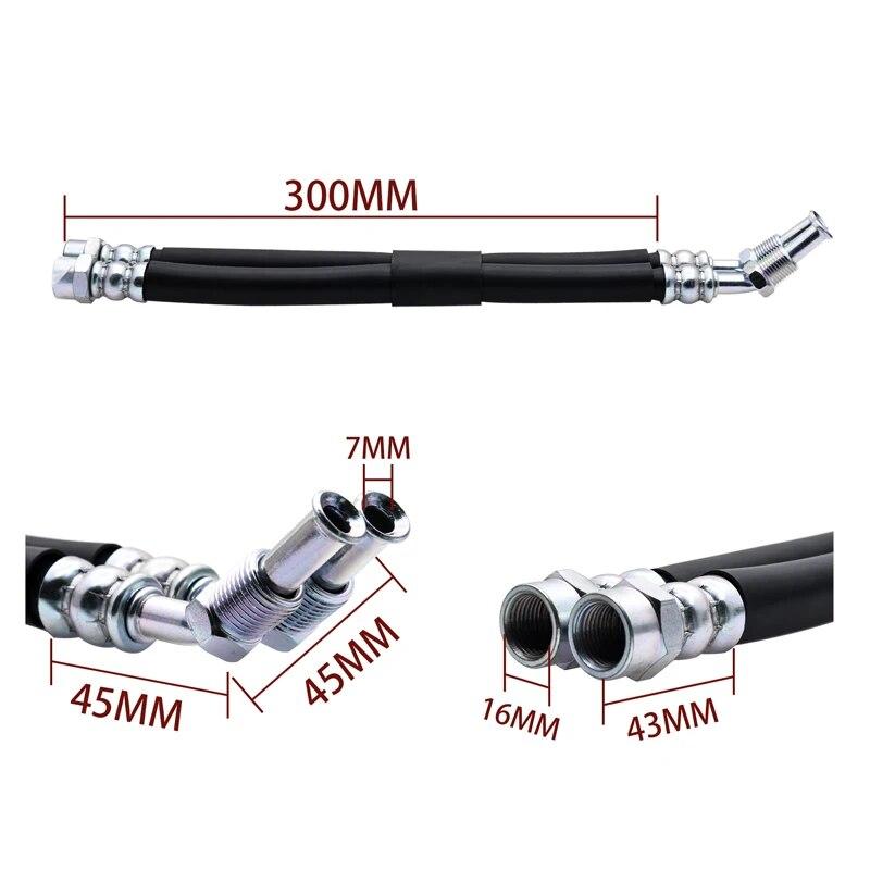 Motoröl Kühler Feed & Return Schlauch Für Mitsubishi PAJERO MONTERO SPORT 1996-2011 L200 1996-2007 MR127900 2500 DIESEL 4D56