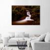 Canvas Print Mountain Stream Forest