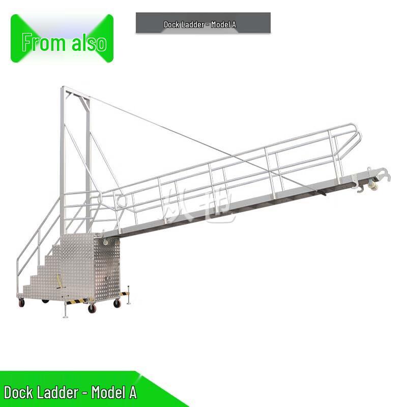 Aluminum Electric/Manual Boat Boarding Ladder