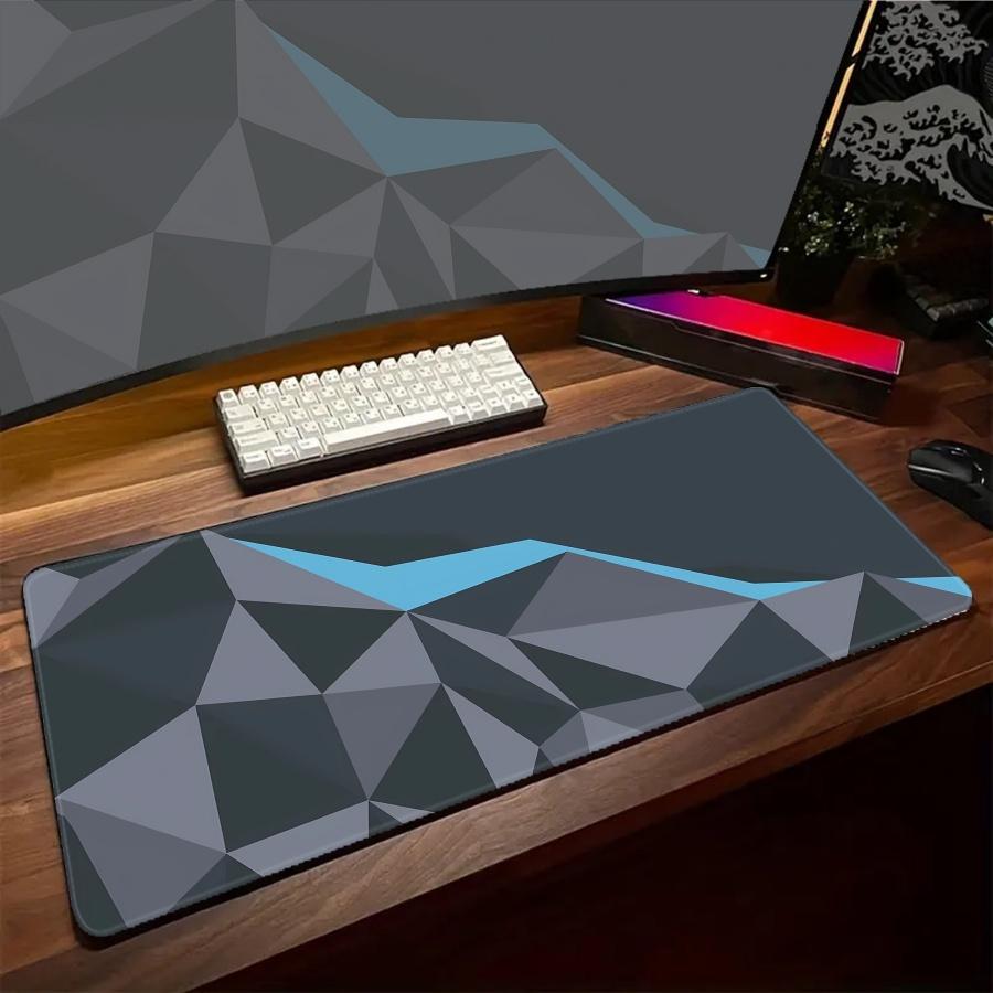 Gaming Mouse Pad Abstract Large Mousepad Gamer Speed Accessories Keyboard Pads Nonslip Rubber Art Line Desk mat