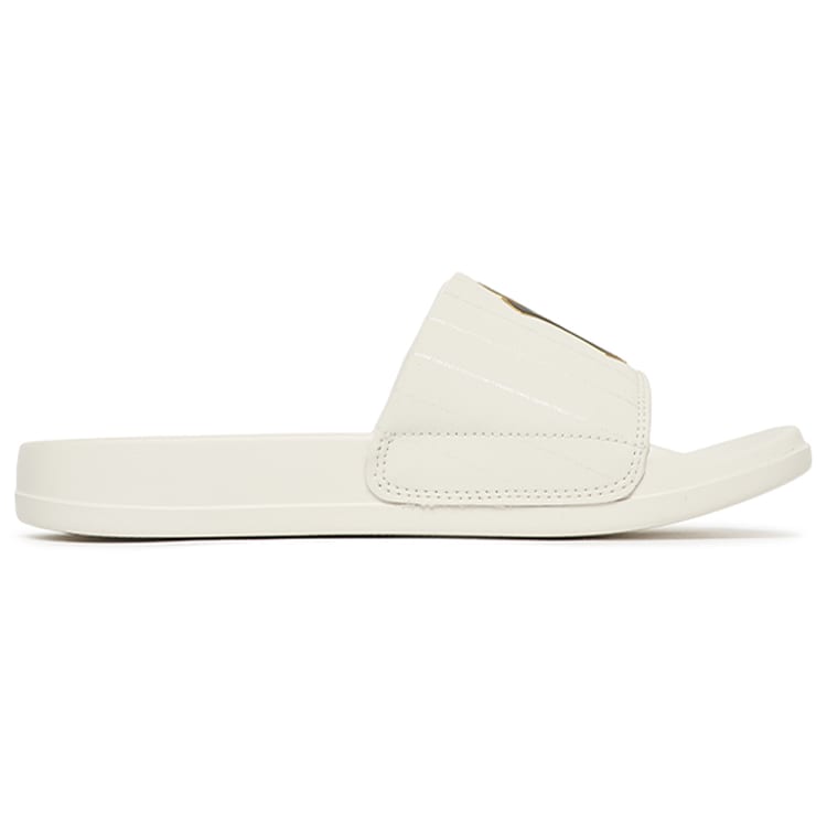MLB Slipper Slip Resistant Slip Resistant Slide Slippers Unisex Ecru 3ALPAD323-50WHS