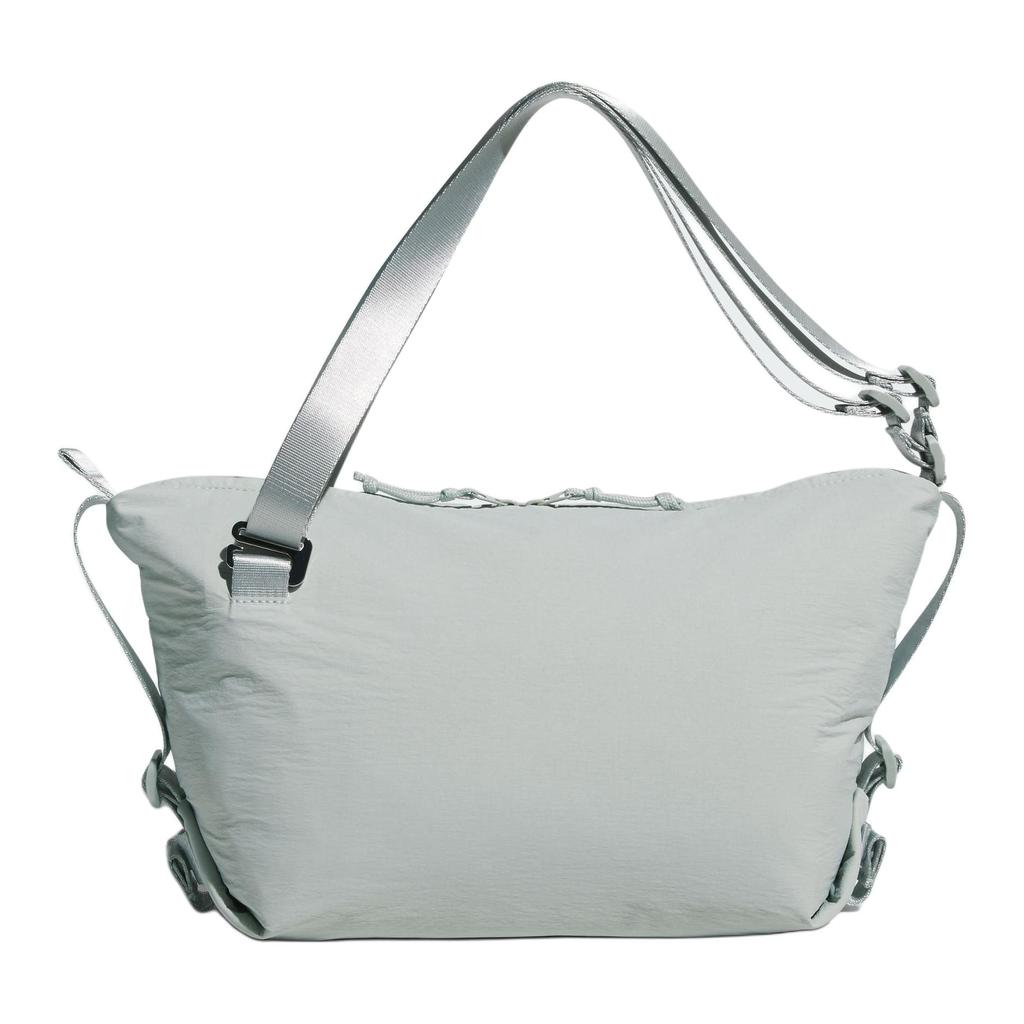 Adidas Polyester Crossbody Bags Regular Unisex Texture Gray KC1405
