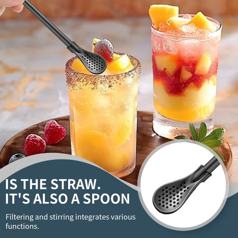 304 Stainless Steel Stirring Filter Suction Spoon