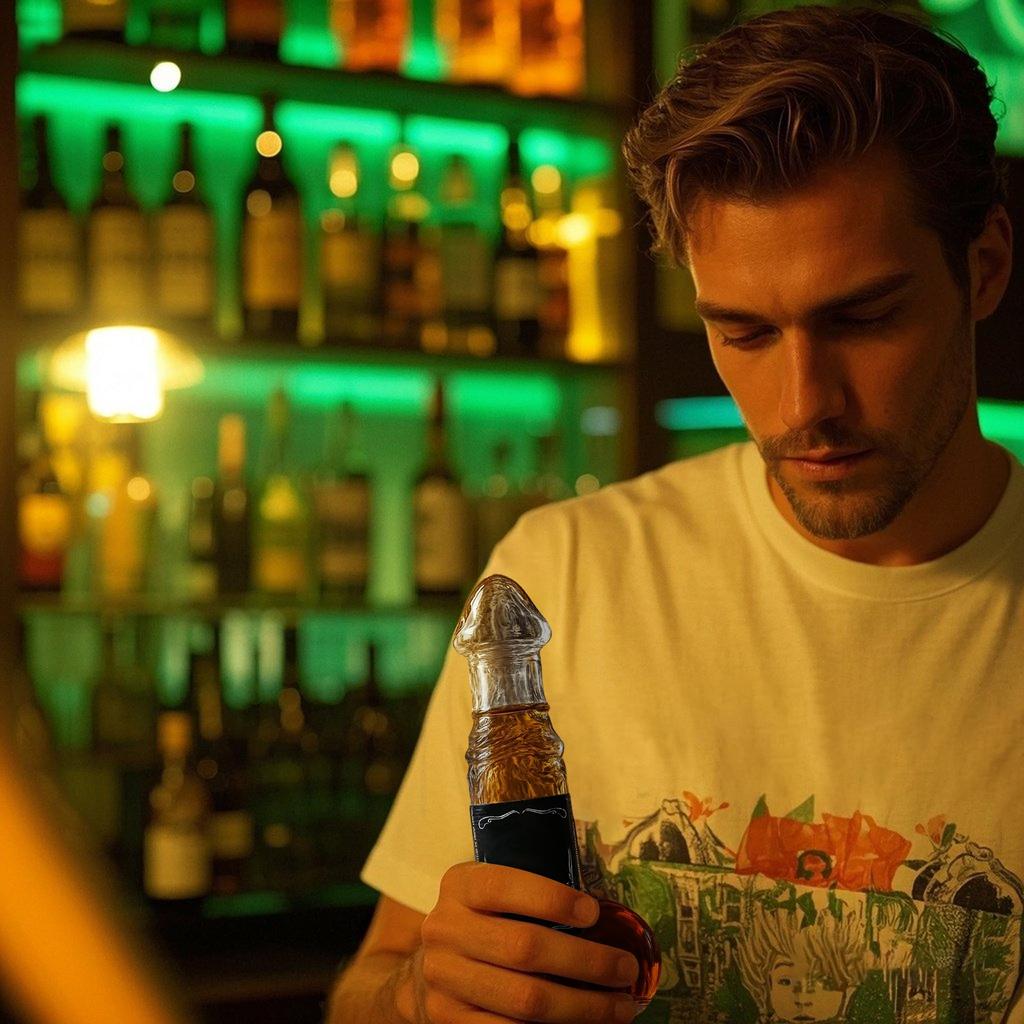 Interesting Club Shaped Wine Bottle,fun McIlroy Championship Golf Club